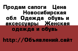 Продам сапоги › Цена ­ 1 900 - Новосибирская обл. Одежда, обувь и аксессуары » Женская одежда и обувь   